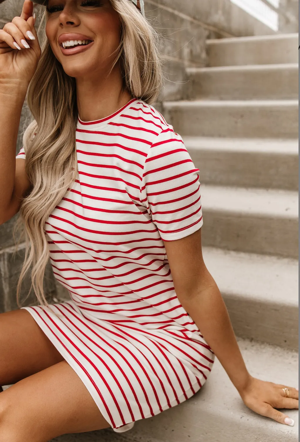 Ampersand ollie dress- freedom & fireworks
