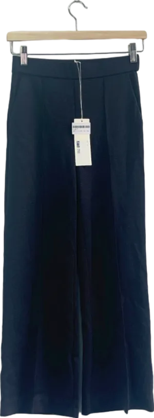 Arket Black Wide Leg Trousers XS