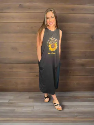 Be Kind Sunflower Dress