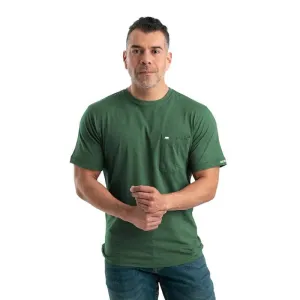 Berne Performance Short Sleeve Pocket Tee- Pine