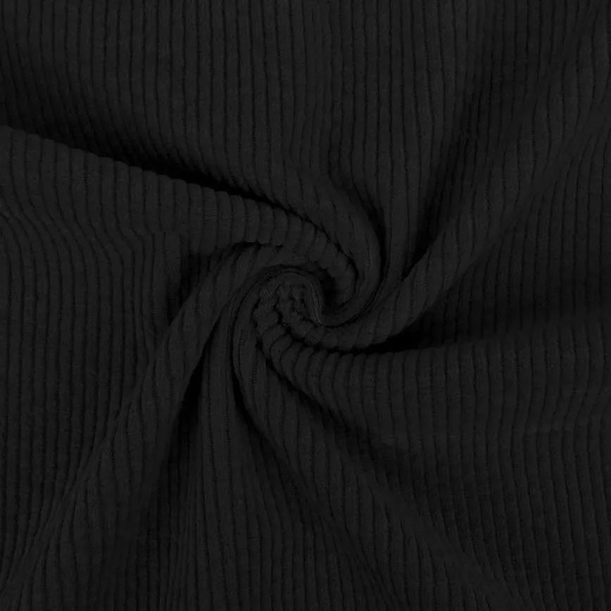 Black - Stretch Corduroy