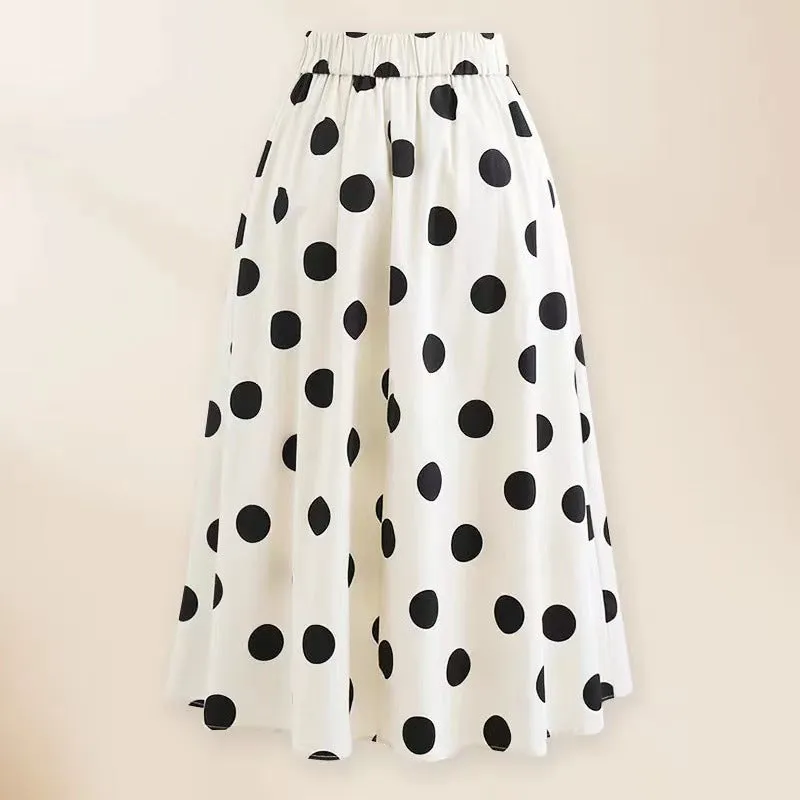 Bowknot Slim Polka Dots Beach swimsuit