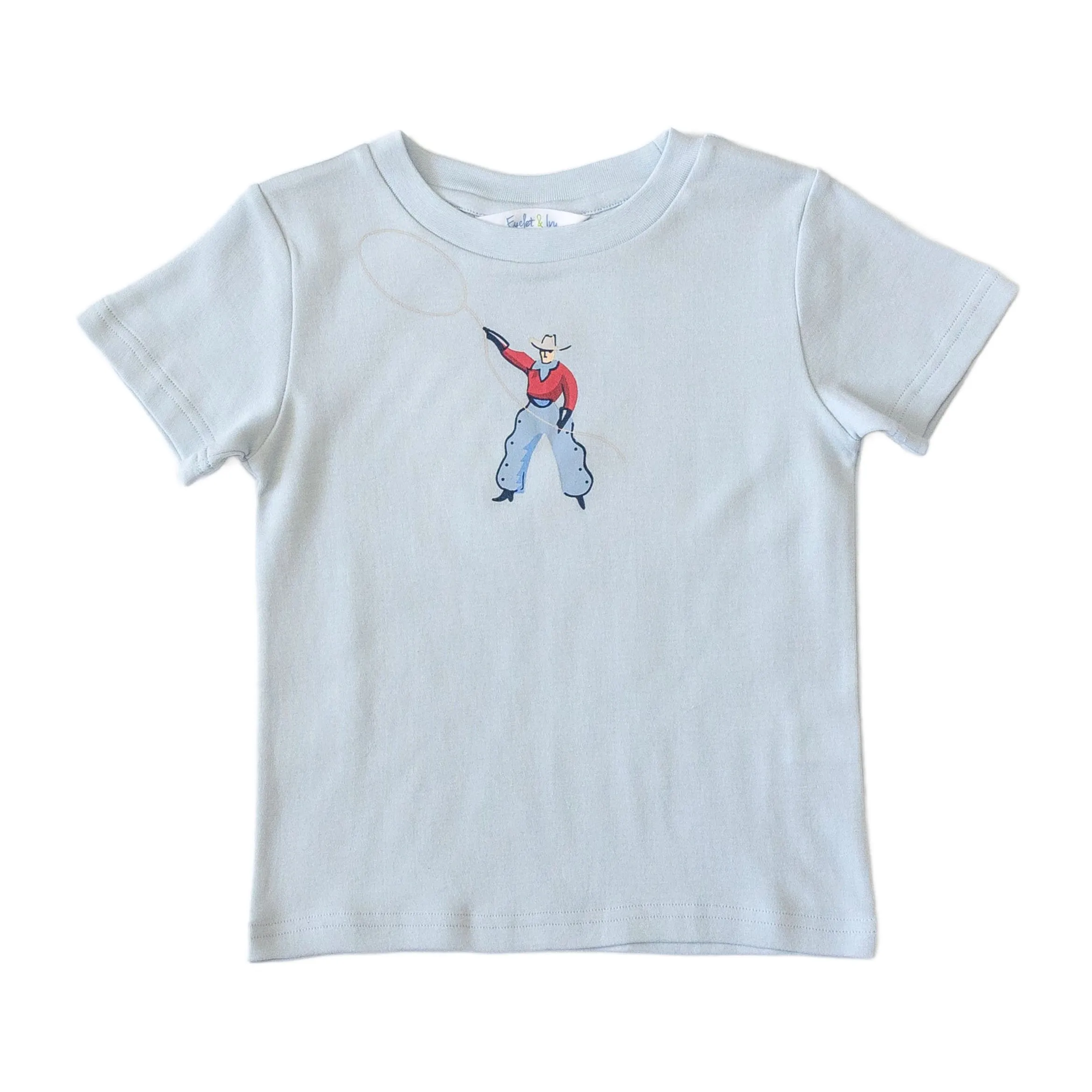 Boys Crew Shirt - Vintage Cowboy