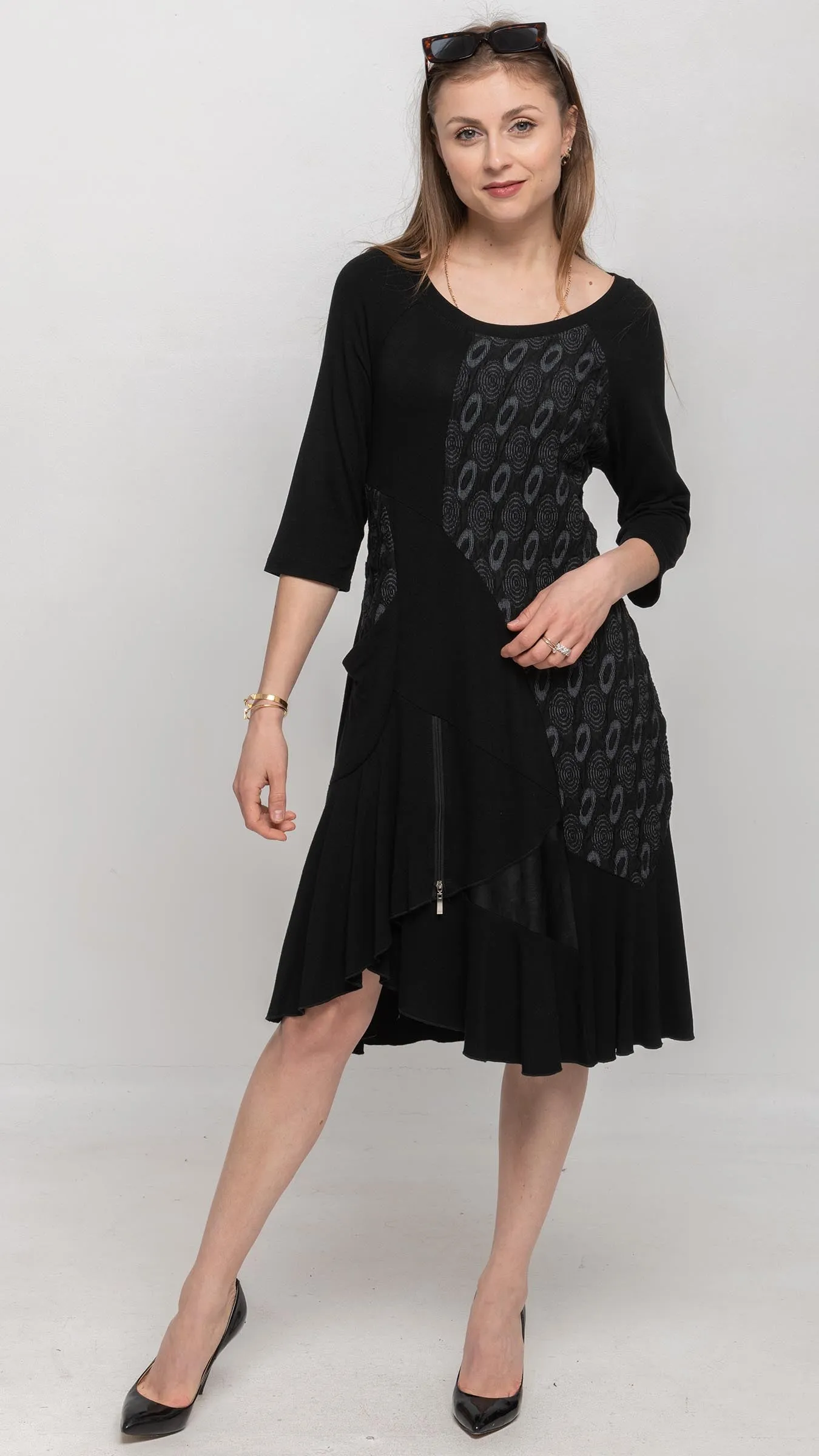 Buy Women's Short Black Flared Dresses Online