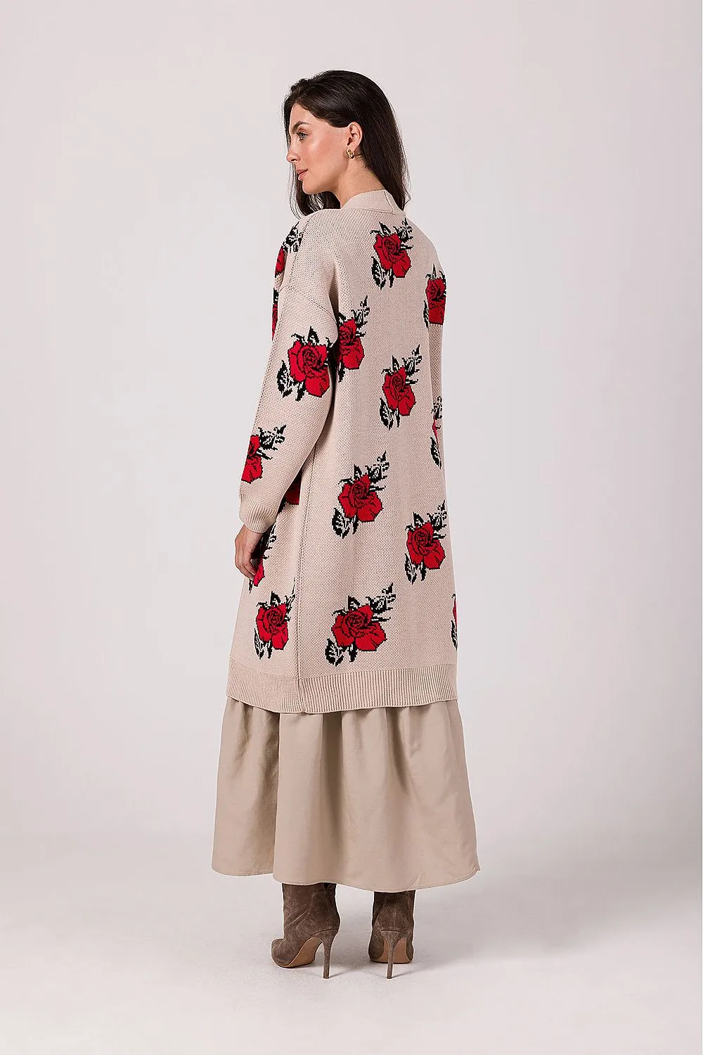 Cardigan model 185837 BE Knit
