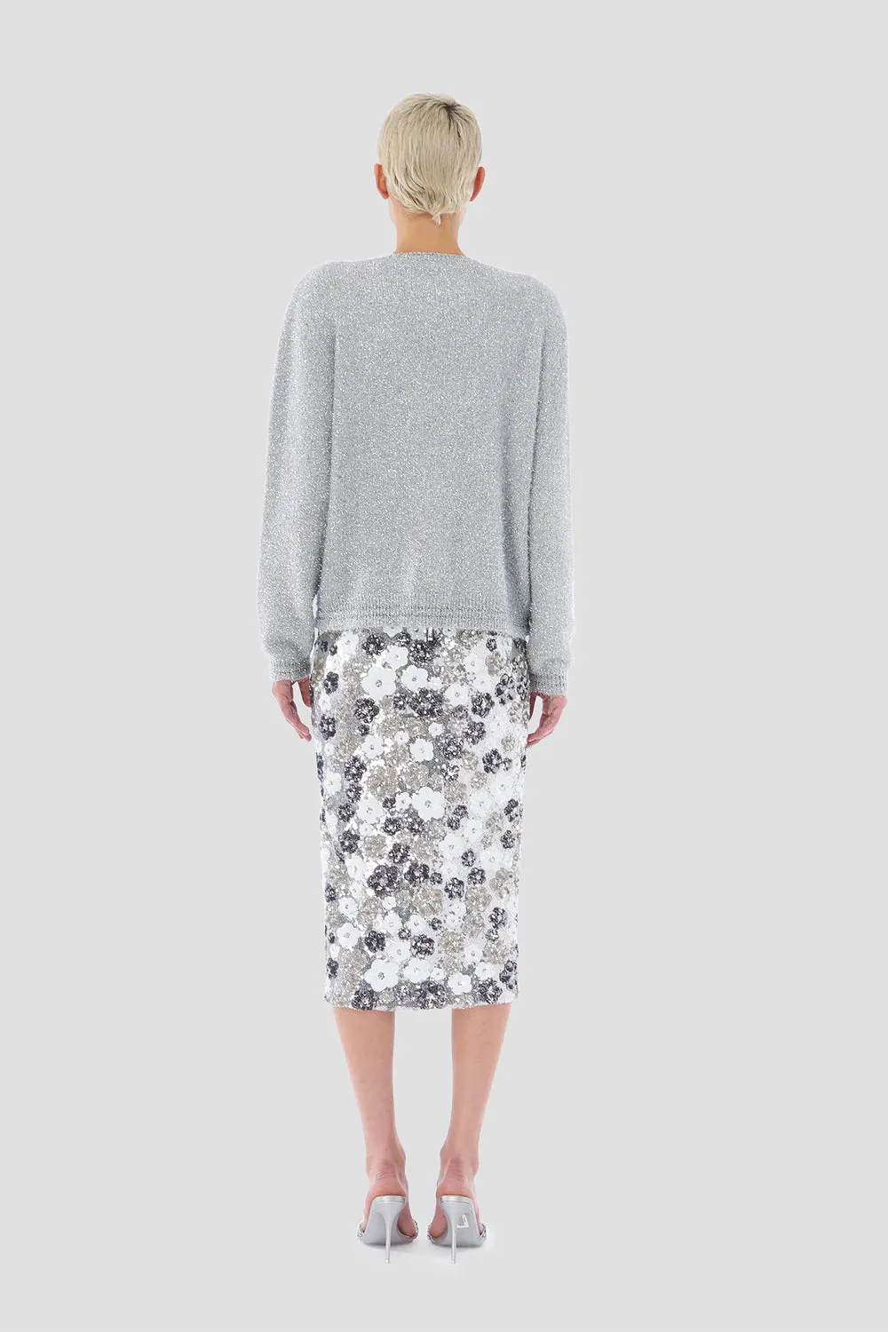 CELESTIAL KNIT V-NECK SWEATER