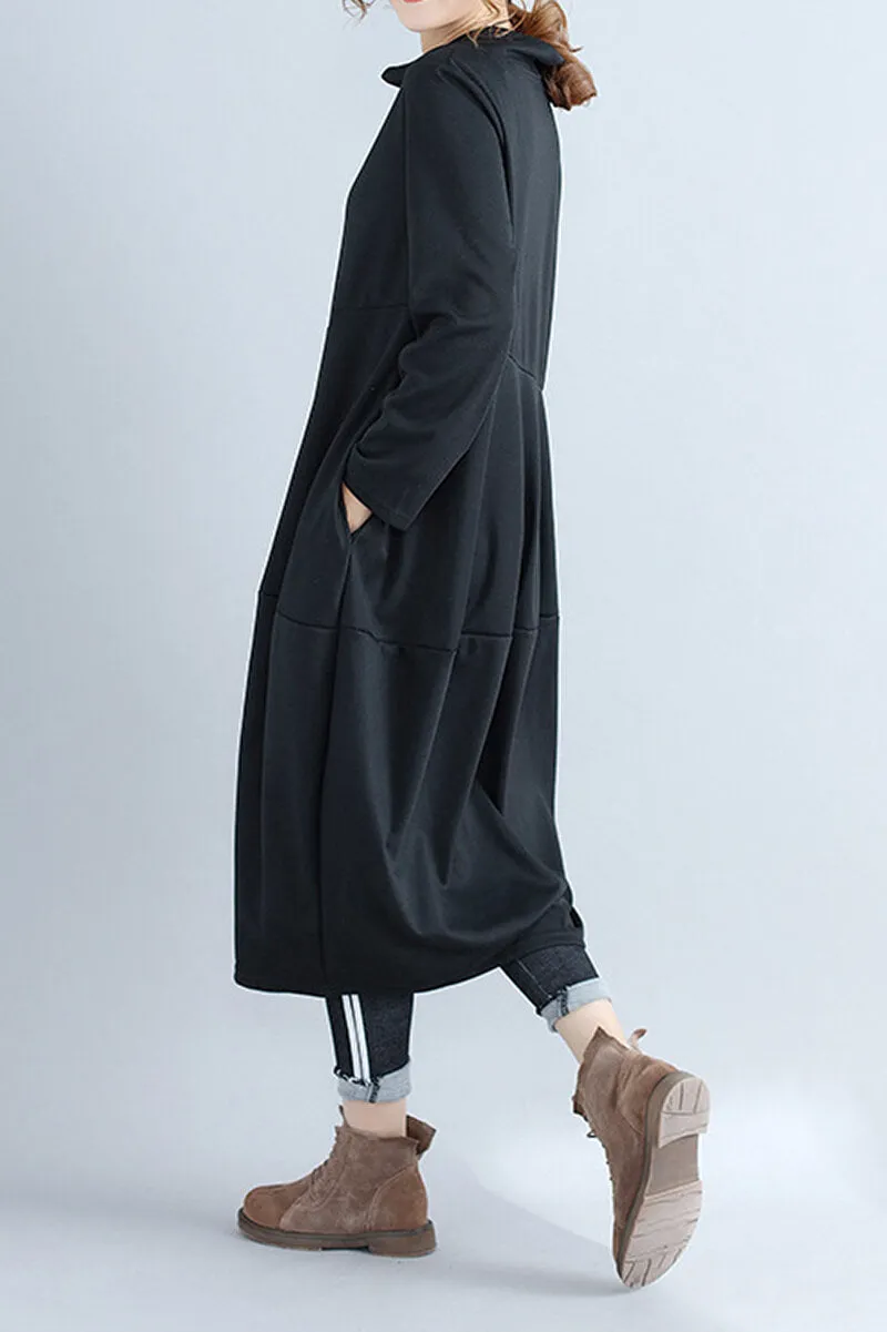 Comfy Midi Oversize Dress