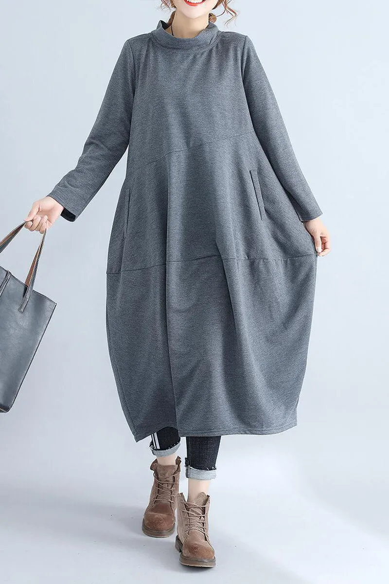 Comfy Midi Oversize Dress
