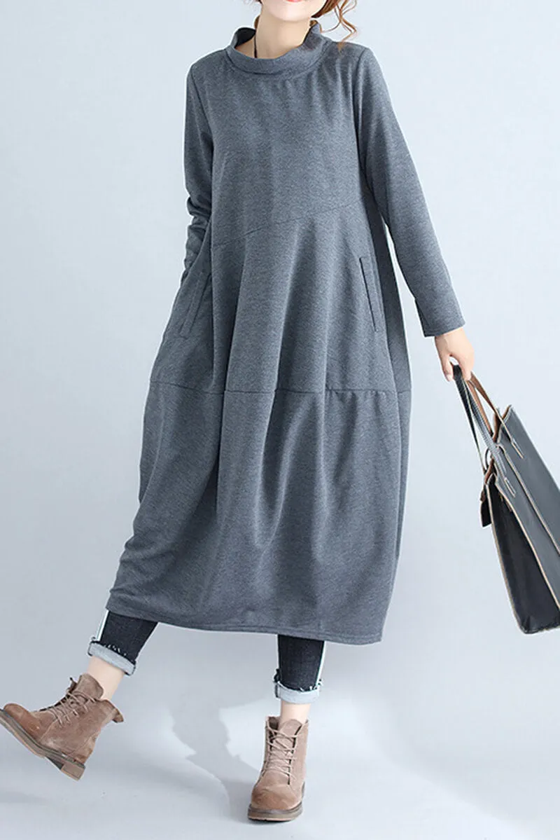Comfy Midi Oversize Dress