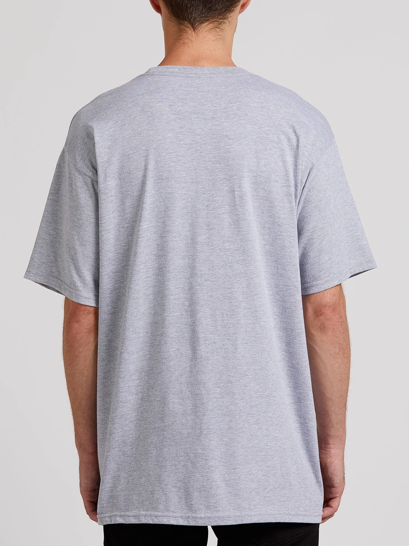Crisp Stone Short Sleeve Tee - Heather Grey