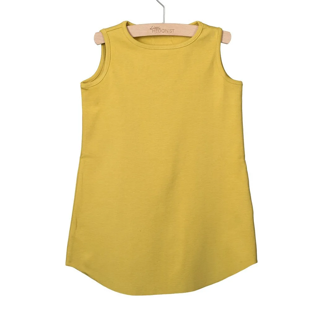 Dress Sophia Oiled Yellow