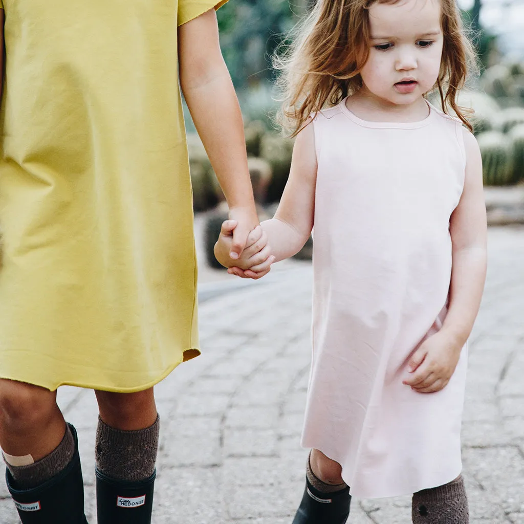 Dress Sophia Oiled Yellow