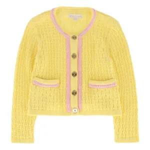 FAYETTE PEARL TRIM KNITTED CARDIGAN