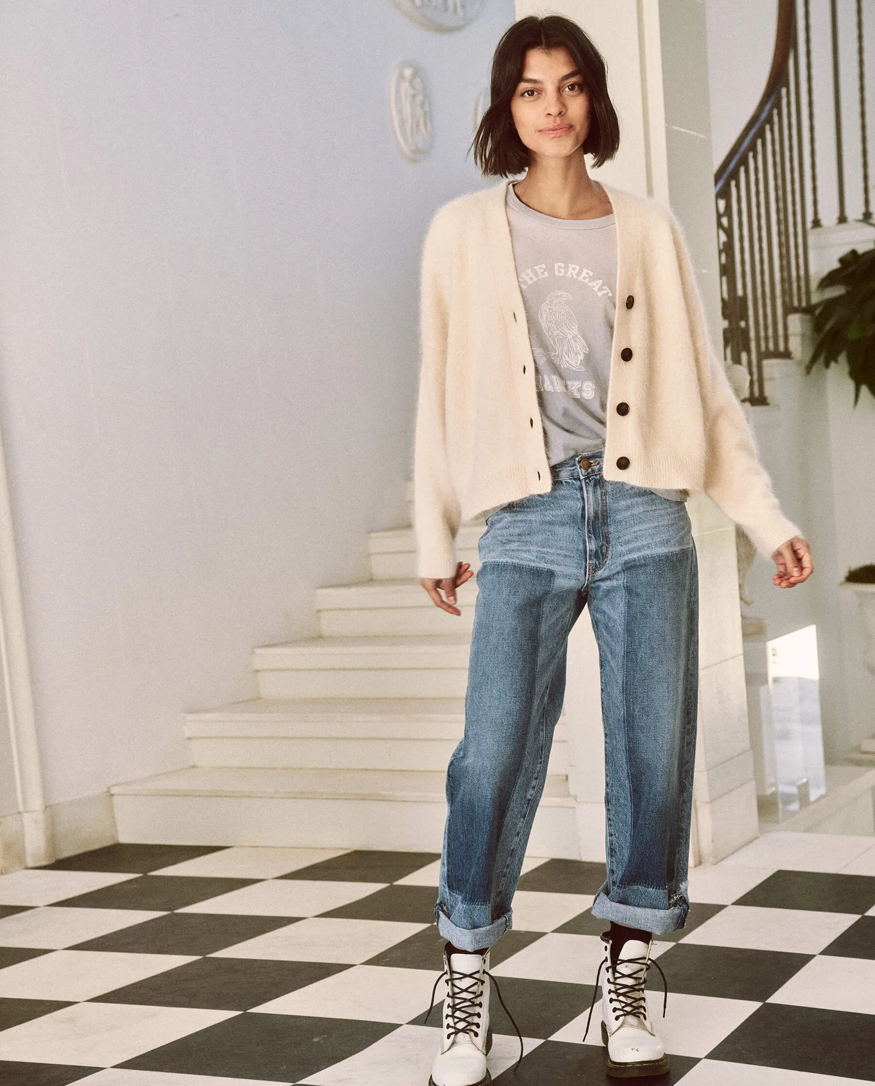 Fluffy Slouch Cardigan