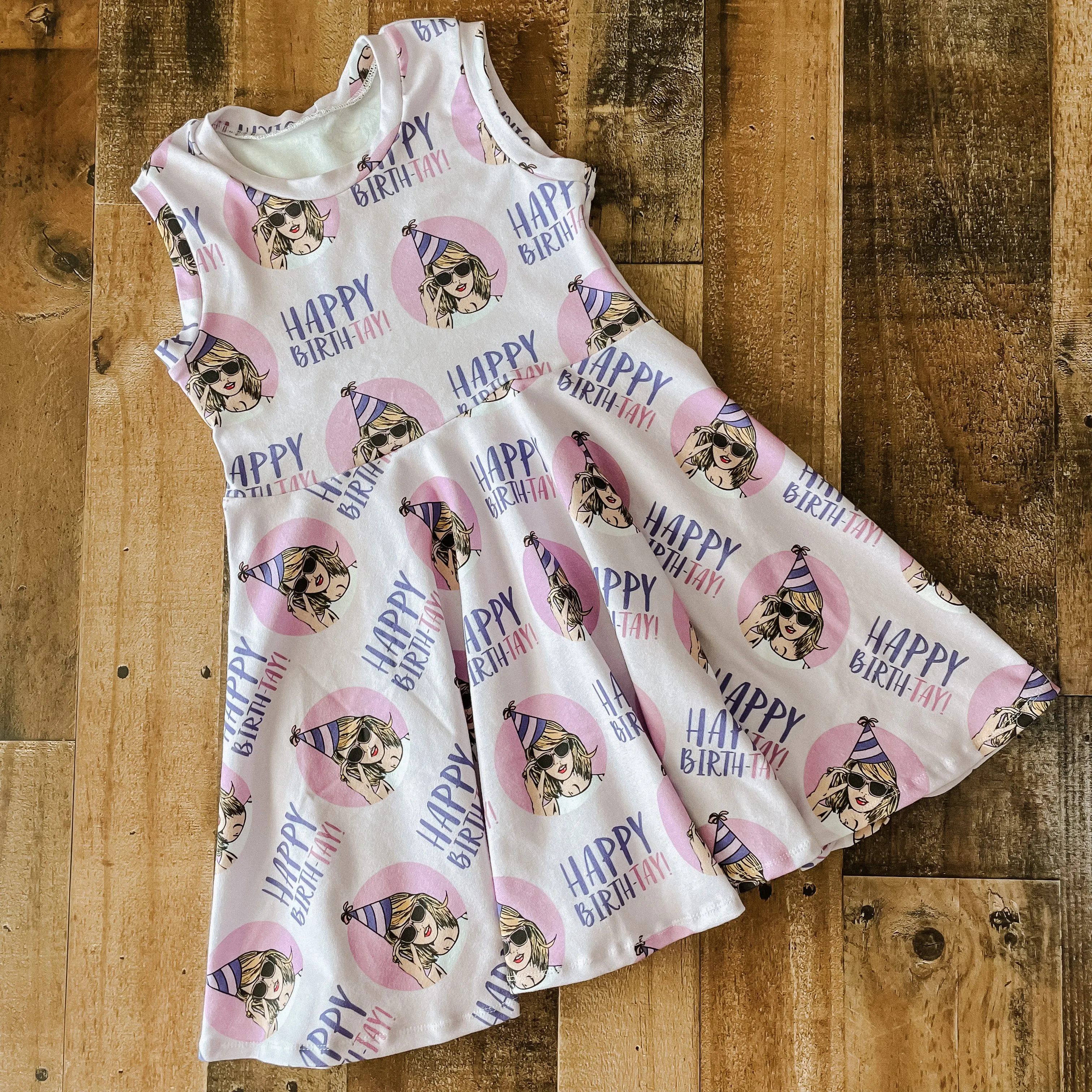 Happy Birth-Tay Twirl Dress