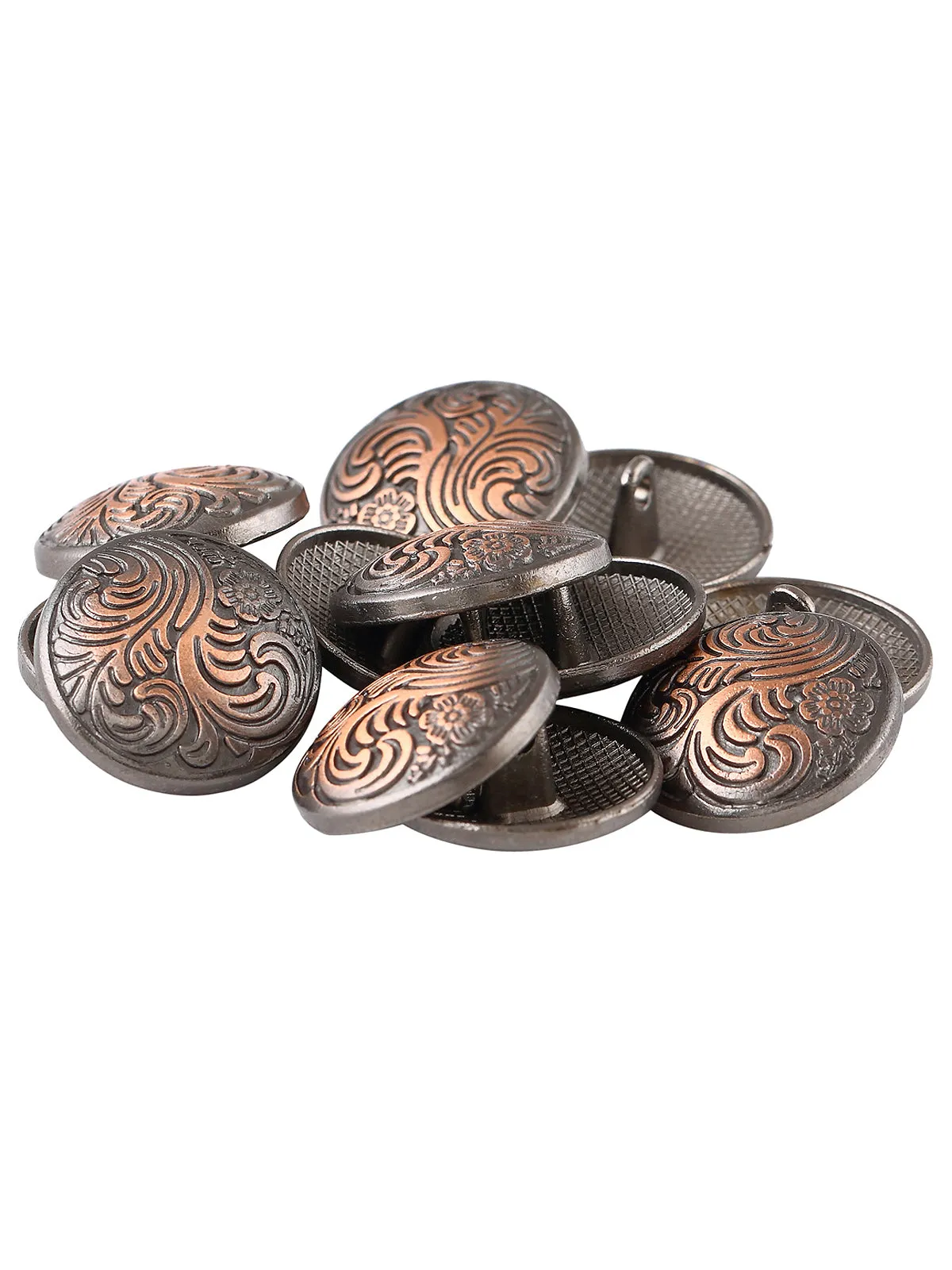 Historic Design Antique Copper Coat Button