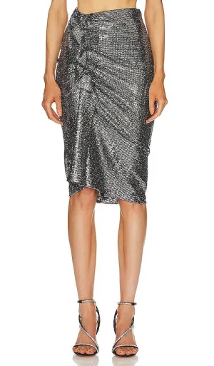 Isabel Marant Etoile Dolene Skirt in Slate