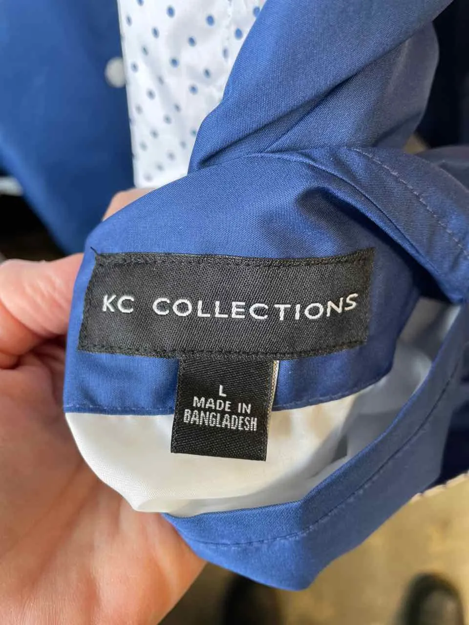 KC Collections Reversible Raincoat Women's L