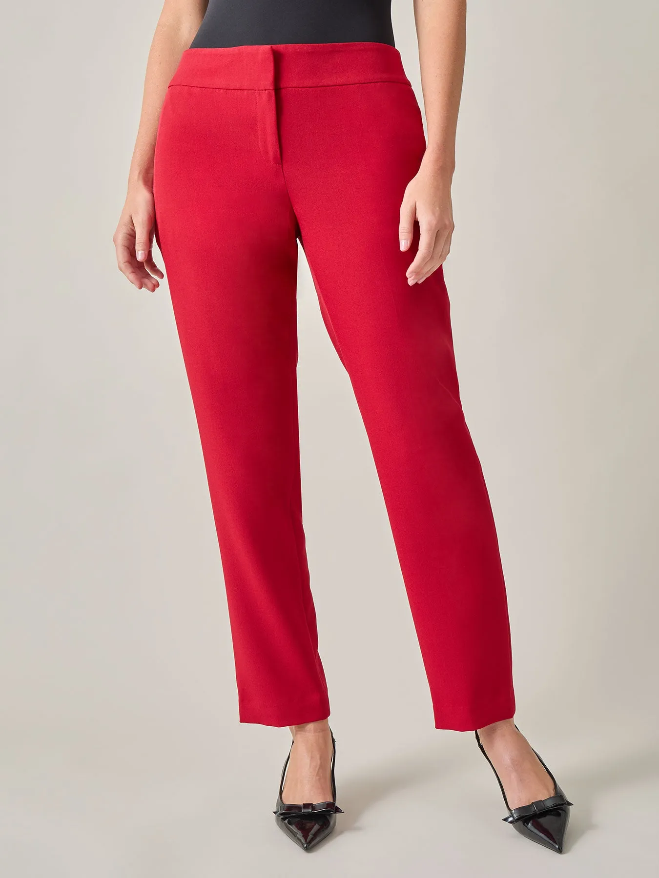 L-Pocket Trouser, Iconic Stretch Crepe