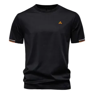 Loookus - 2025 Men's Slim-fit Short-Sleeved Casual High-quality T-shirt