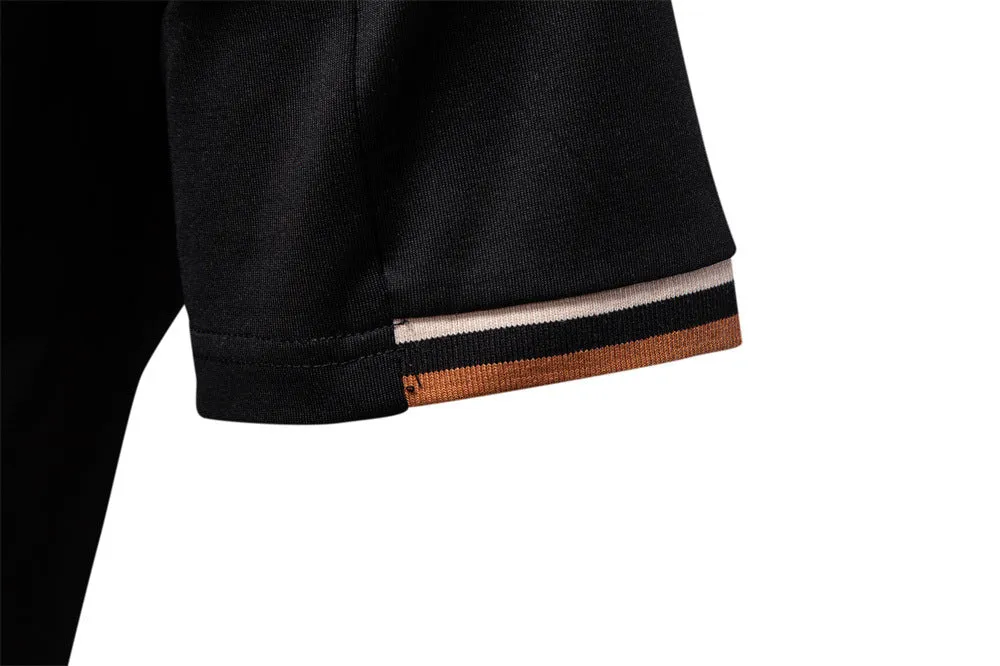 Loookus - 2025 Men's Slim-fit Short-Sleeved Casual High-quality T-shirt