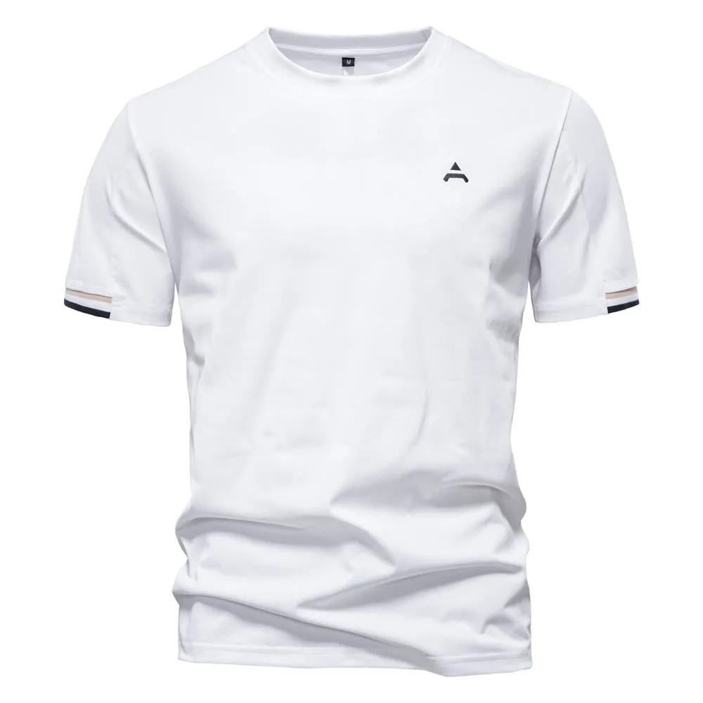 Loookus - 2025 Men's Slim-fit Short-Sleeved Casual High-quality T-shirt