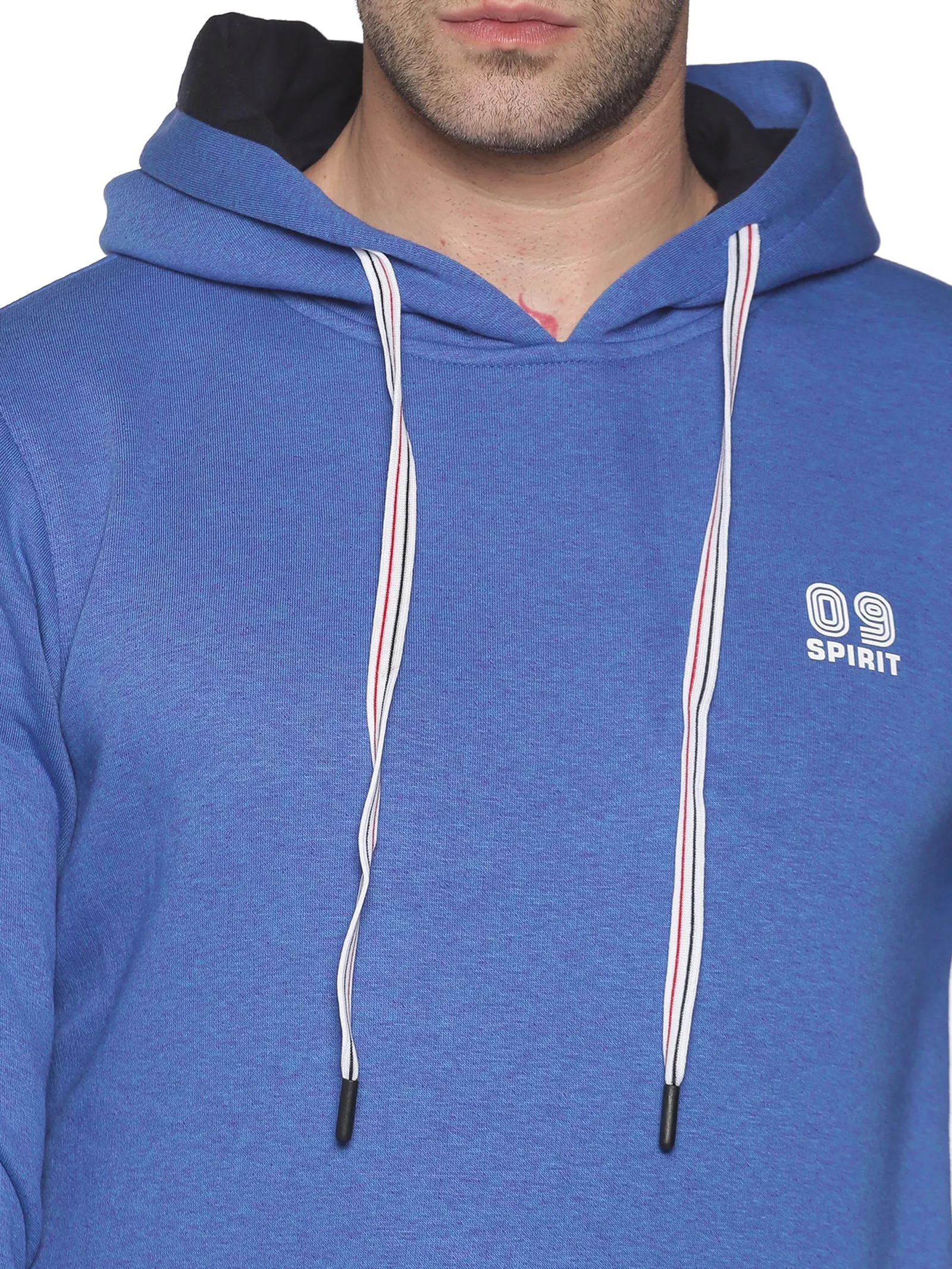 Men Blue Hoodie