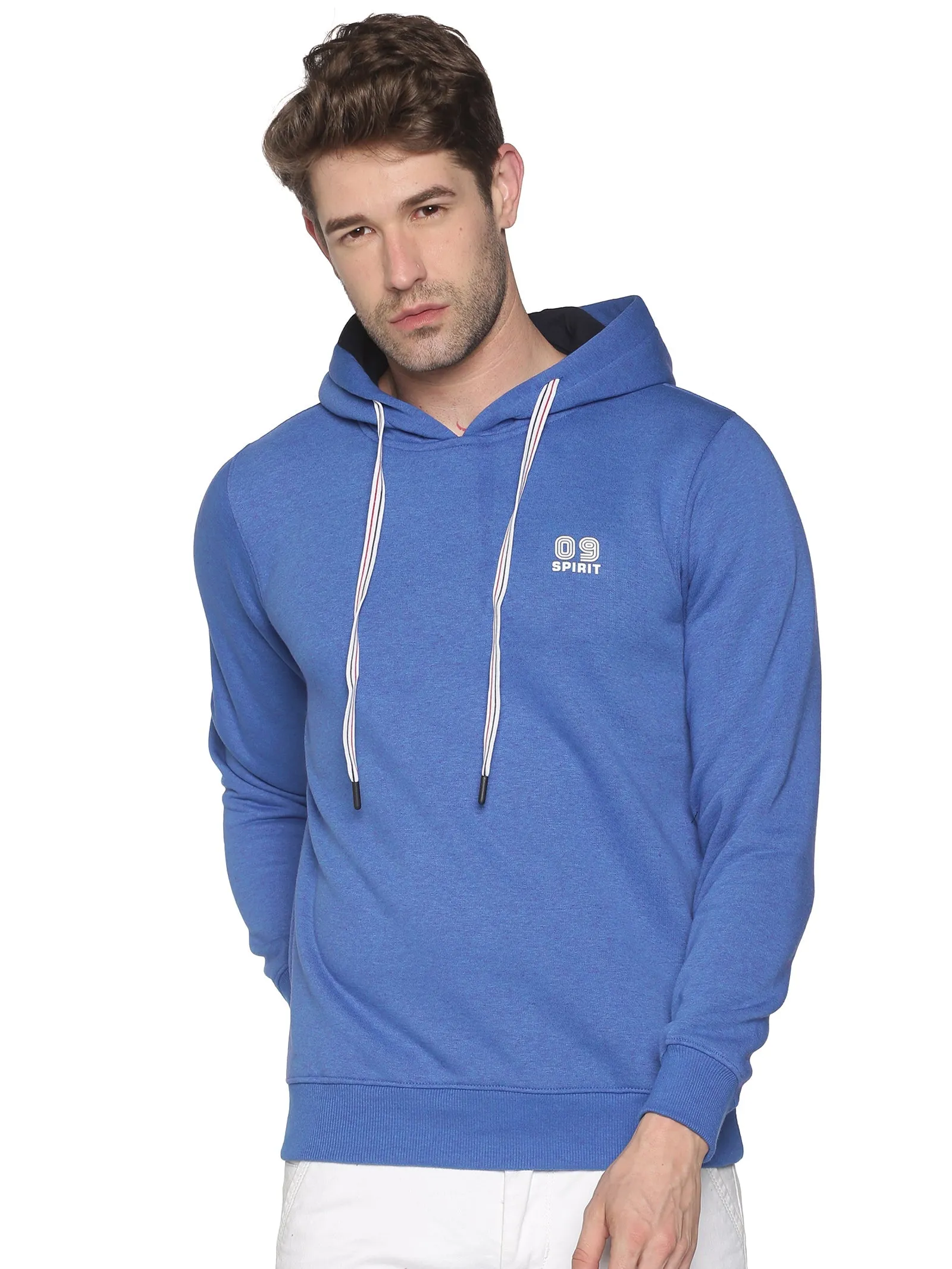 Men Blue Hoodie