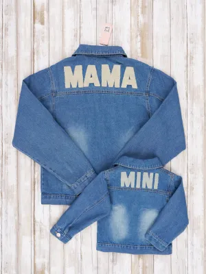 Mom & Me Dark Denim Jacket