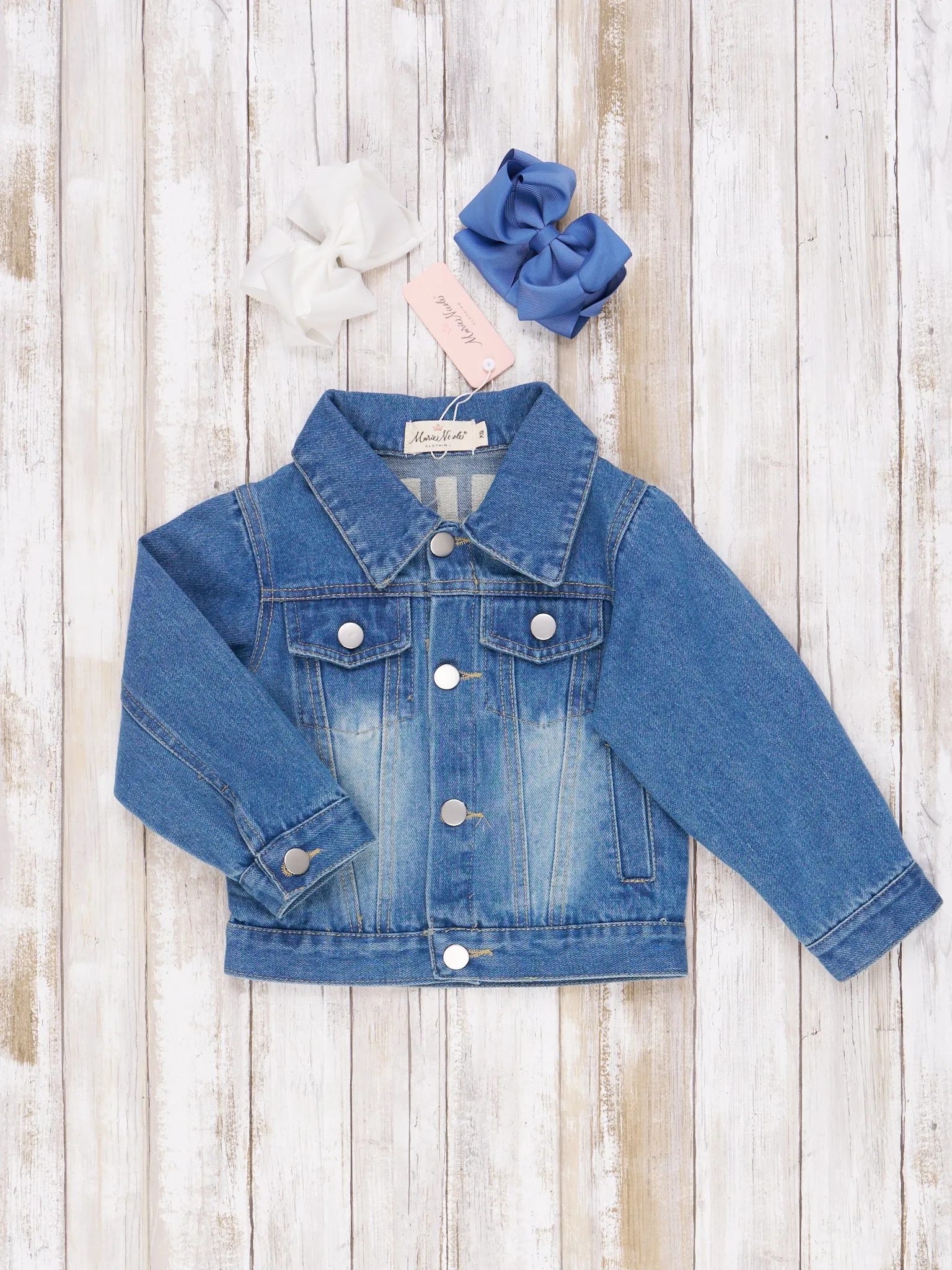 Mom & Me Dark Denim Jacket