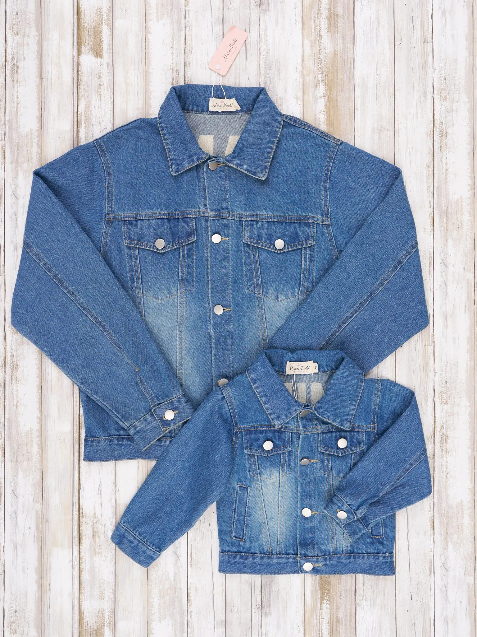 Mom & Me Dark Denim Jacket