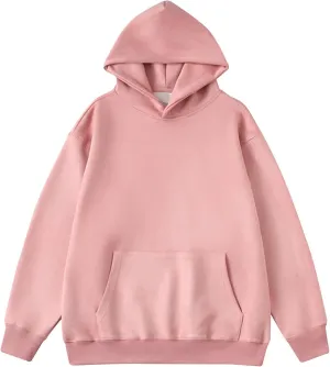 NATHGAM Women's Oversized Hoodies Sweatshirts Fleece Long Sleeve Athletic Workout Pullover Tops Spring Trendy Preppy Clothes