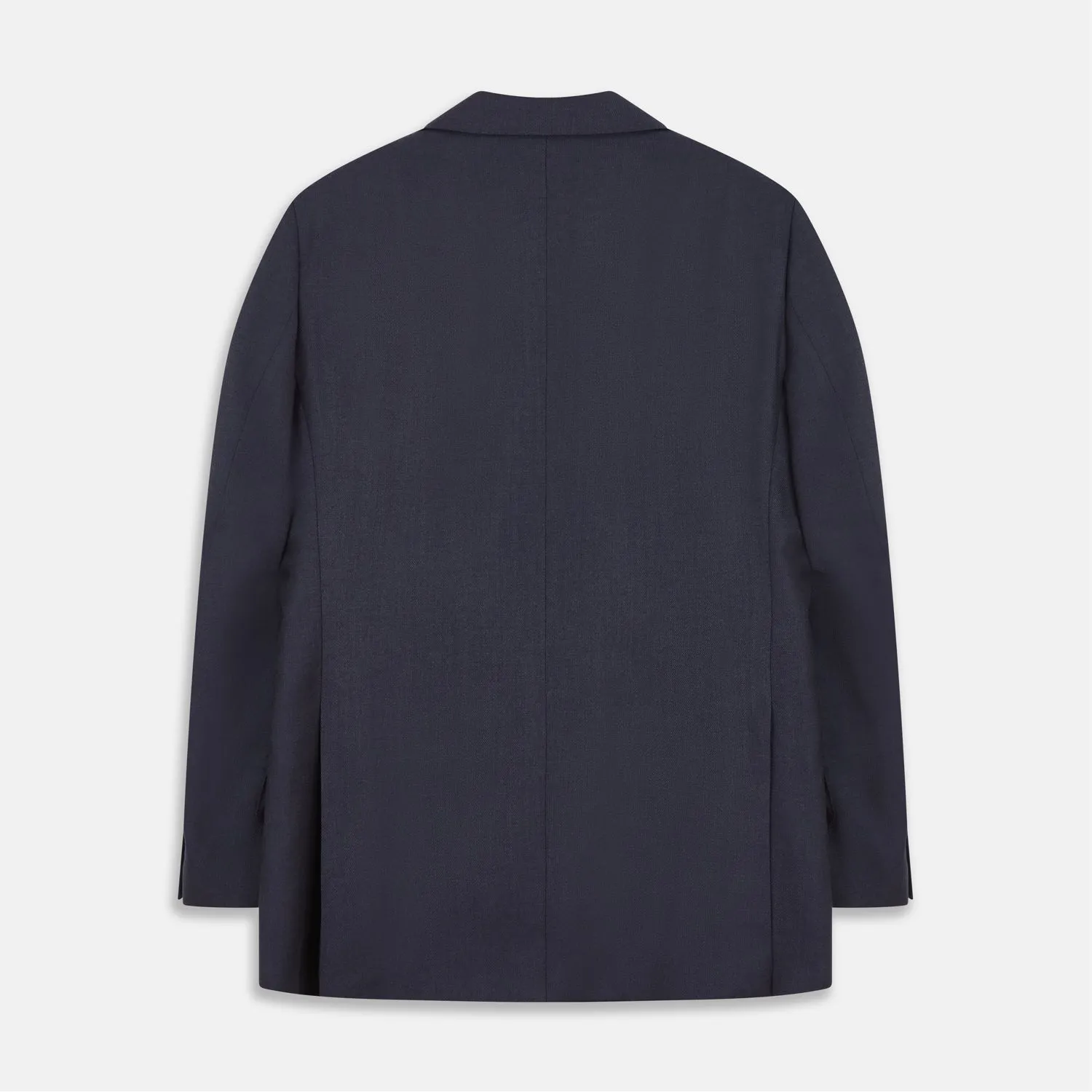 Navy Wool Blend Barrington Blazer