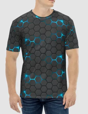 Neo Digital Faux Carbon Fiber Men's Sublimated T-Shirt