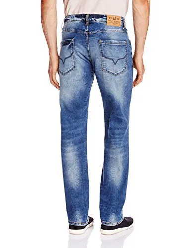 Pepe Jeans Men's Holborne PM201762G924 Relaxed Fit Jeans (8903872713615_BICKFORD-H_34_Mid Tint)