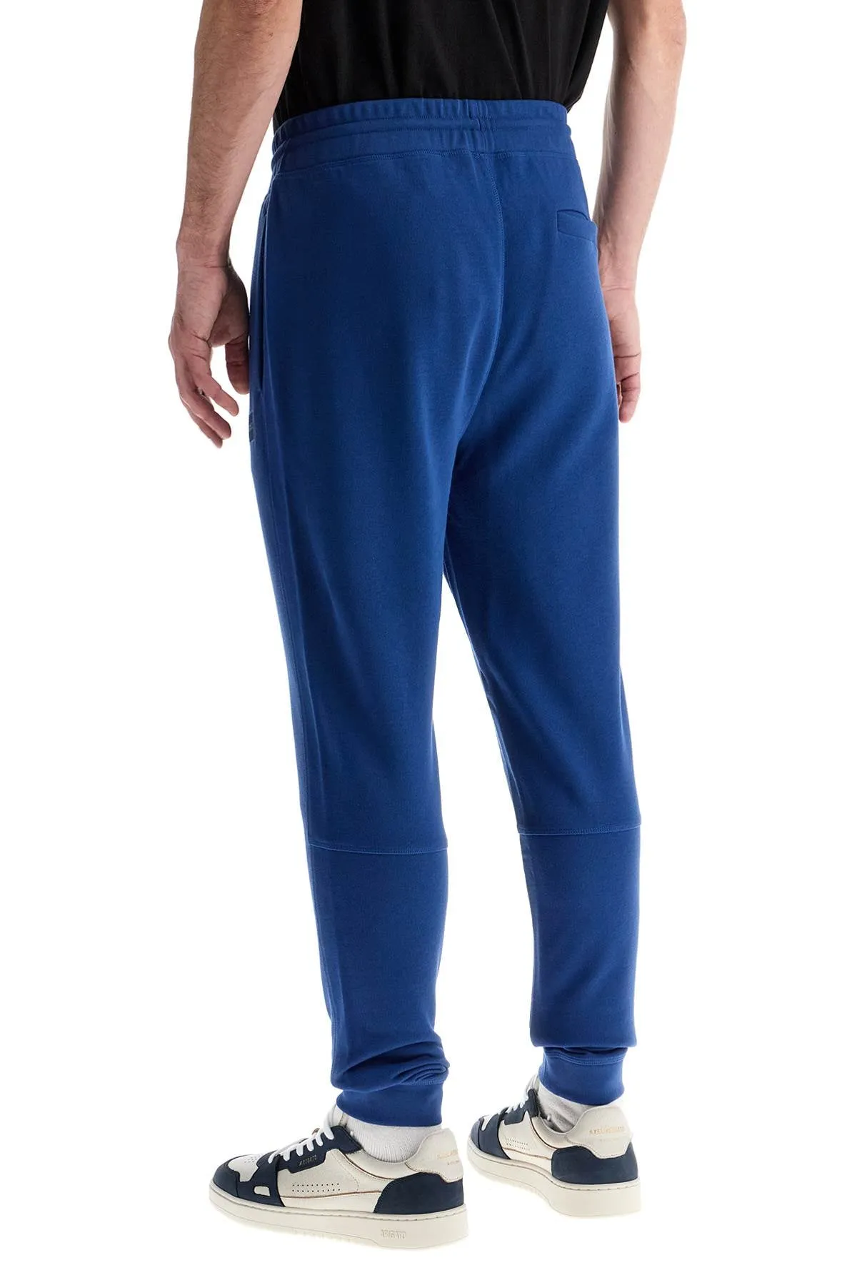 regular fit high-waisted blue cotton pants 50509303 OPEN BLUE