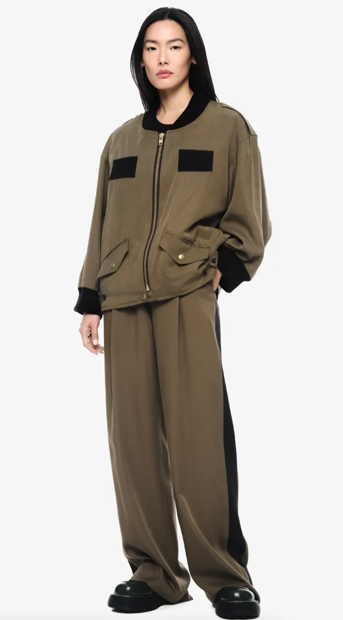 SMYTHE OVERSIZED BOMBER