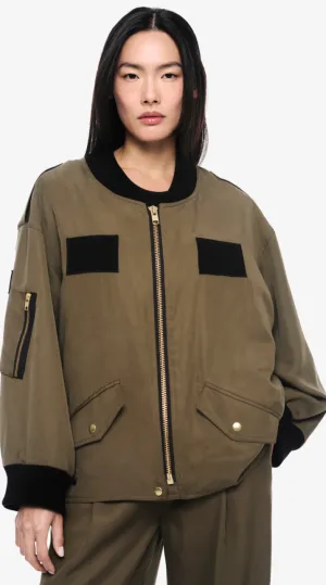 SMYTHE OVERSIZED BOMBER