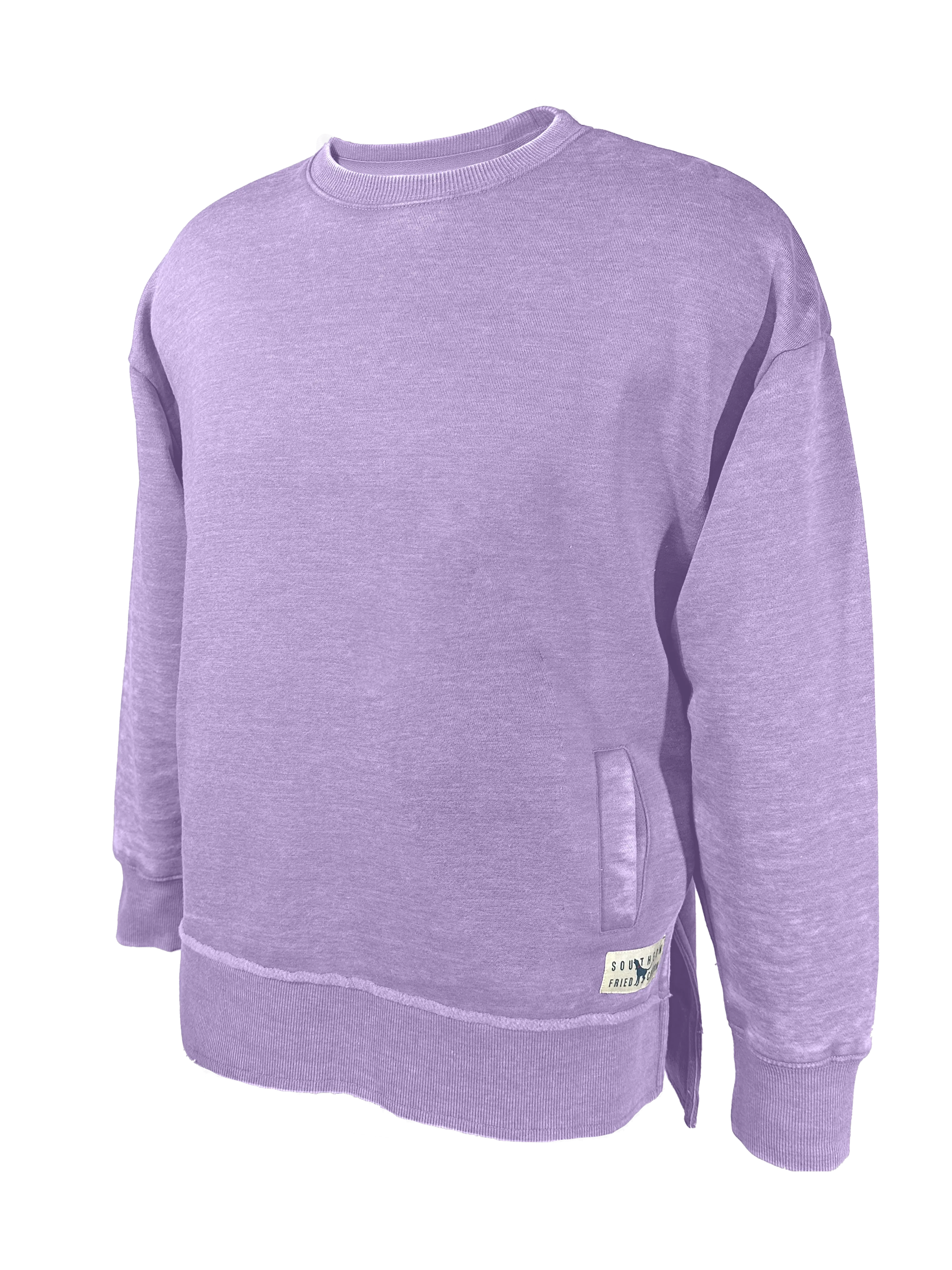 Southern Fried Cotton Mountain Side Orchid Sweater