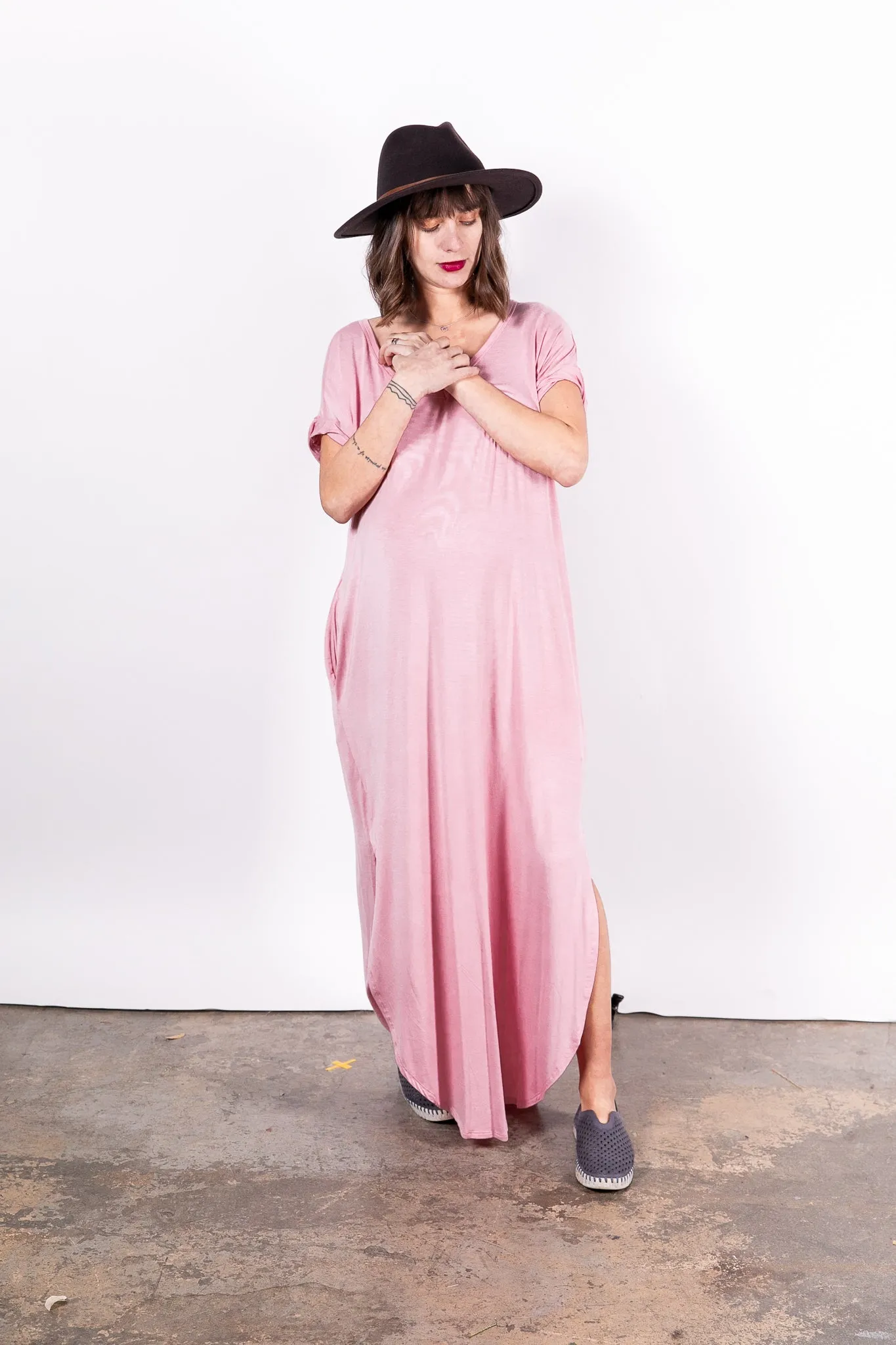 T-shirt maxi dress