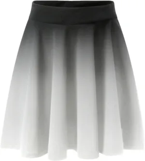 Women's Summer Cute High Waist Skirt Women's A Line Midi Skirts Ruffles Solid Skirts Vintage Irregular Cute