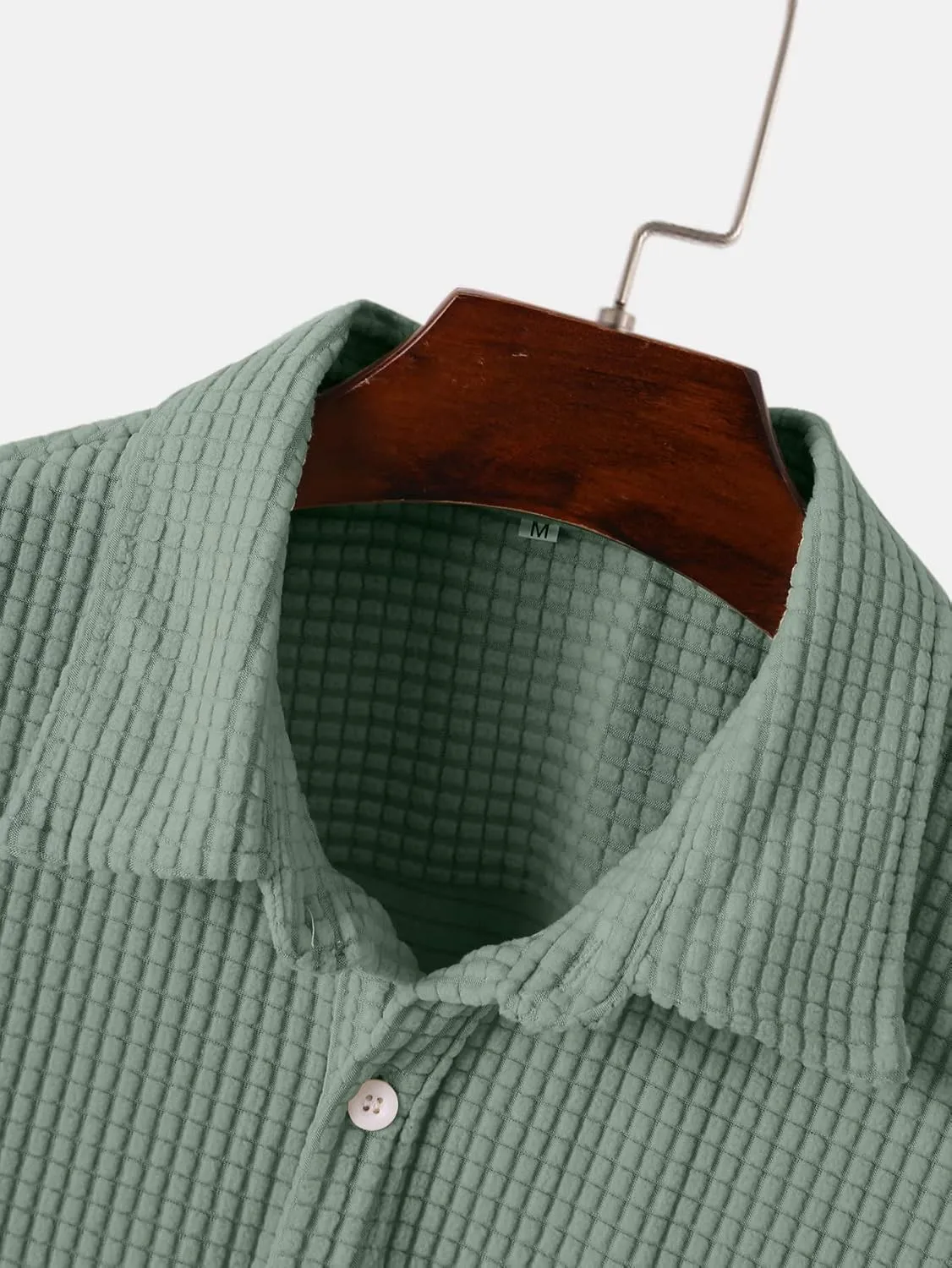 ZAFUL Men's Casual Button-Down Shirts Short Sleeve Striped Dress Shirts Button Down Tops