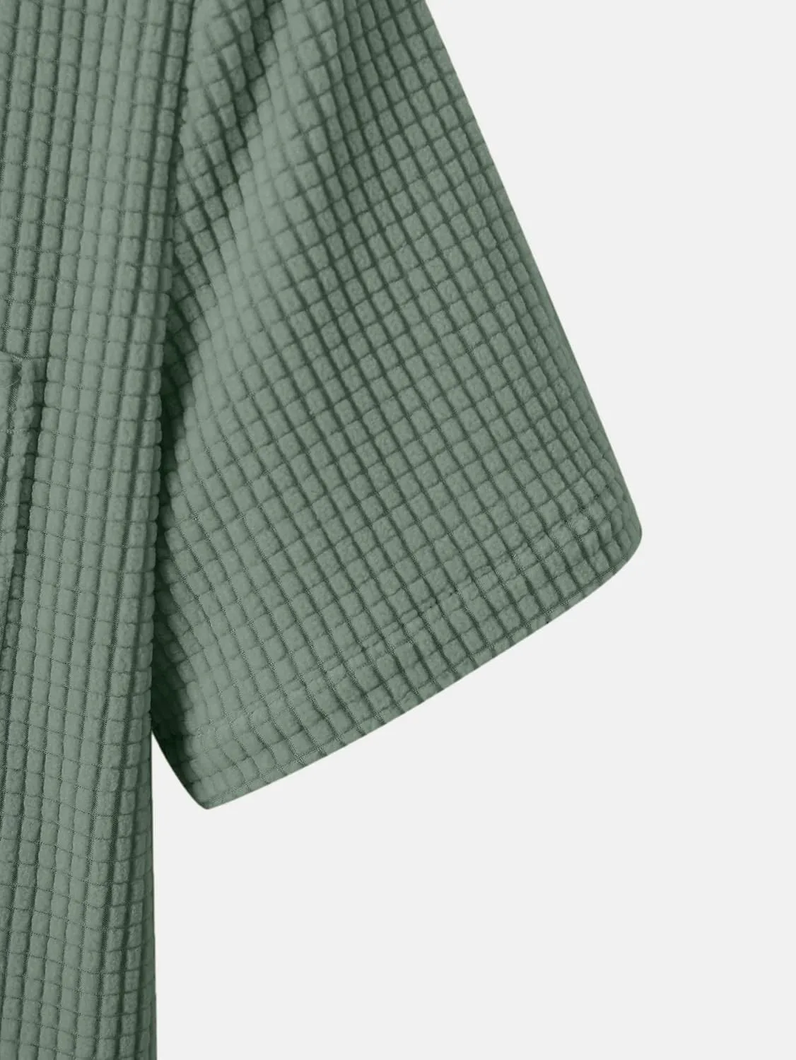 ZAFUL Men's Casual Button-Down Shirts Short Sleeve Striped Dress Shirts Button Down Tops
